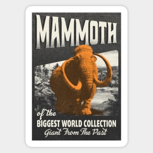 Mammoth Retro Art - The Biggest World Collection / Giant From The Past Sticker